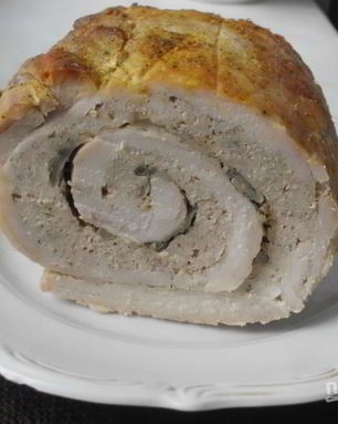 Мясной рулет в фольге