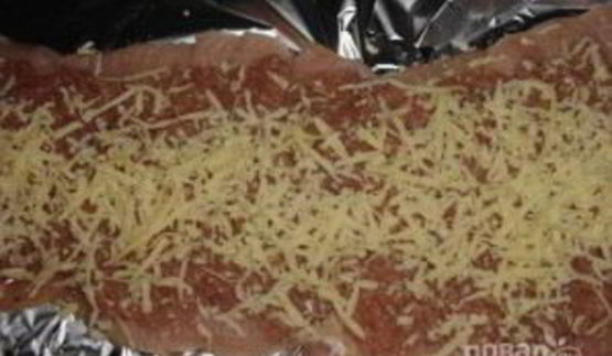 мясной рулет в фольге
