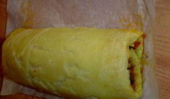 рулет из картофельного пюре