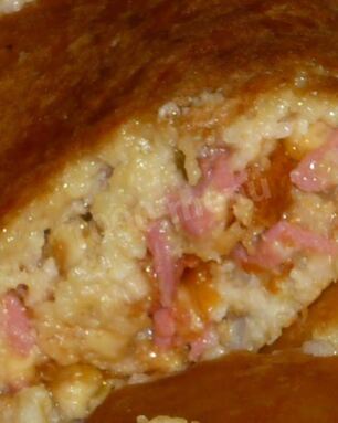 Рулет из каши Дружба