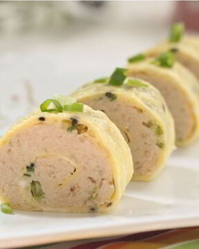 Рулет из куриного фарша