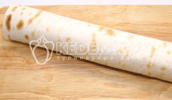 рулет из лаваша с сыром