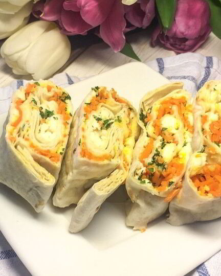 Рецепт рулета из лаваша