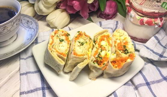 рулет из лаваша