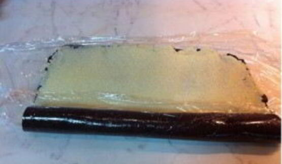 рулет из печенья без выпечки