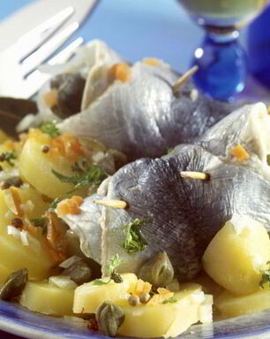 Рулет из селедки