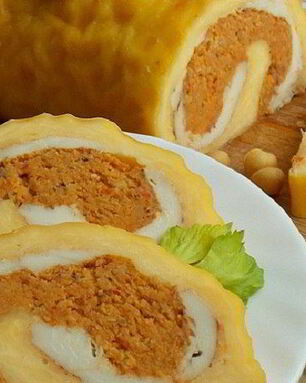 Рулет из сыра