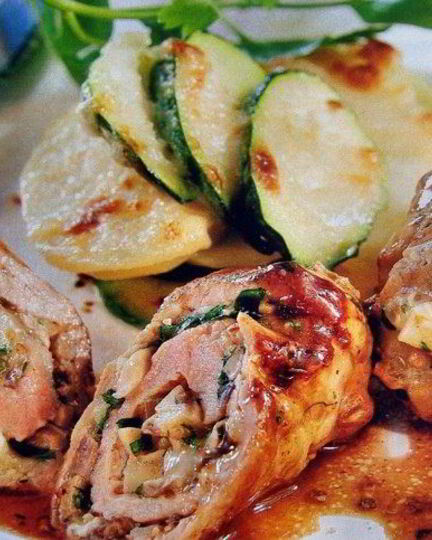 Рецепт рулета из телятины