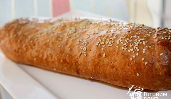 рулет из творожного теста с ветчиной