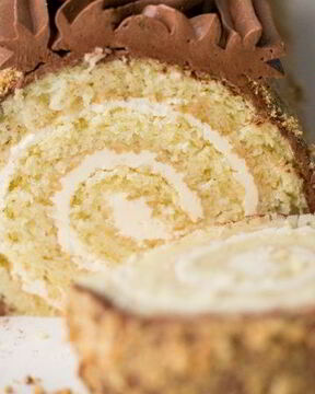 Рулет на сгущенном молоке