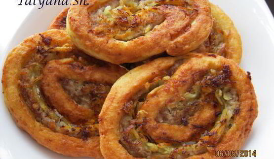 рулет с фаршем