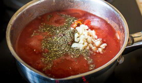 рулетики из баклажана с мясом