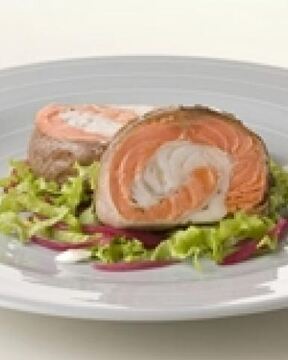 Рулетики из судака и форели