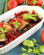 Рулетики с баклажанами и рикоттой