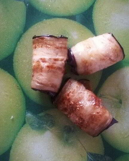 Рецепт рулетов из баклажанов с сыром и грецкими орехами