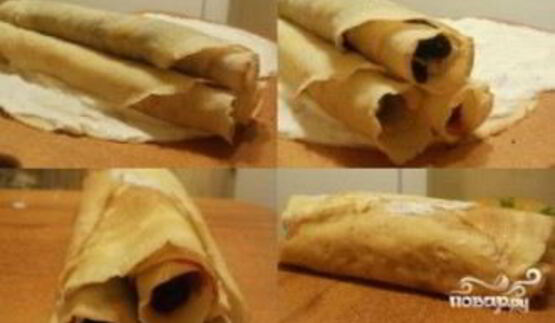 рулеты из блинов с начинкой