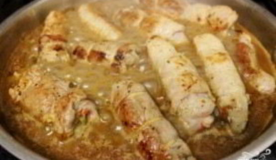 свиные рулетики с начинкой