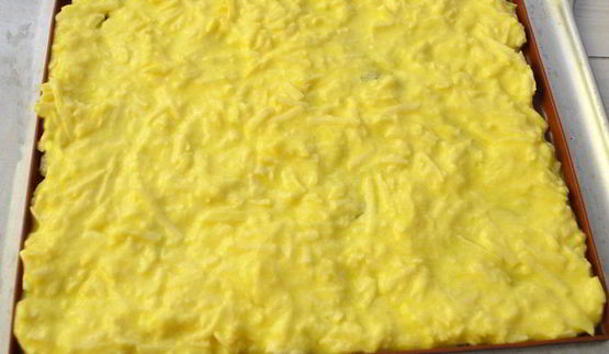 сырно-мясной рулет