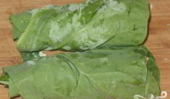вегетарианские рулетики из листовой капусты
