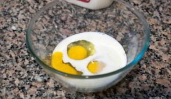 яичные рулетики с начинкой