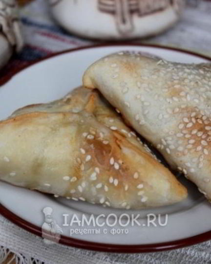 Рецепт самсы с бараниной