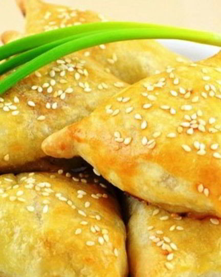 Рецепт самсы с курицей и грибами