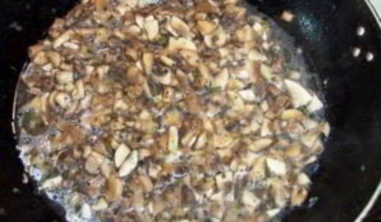 самса с курицей и грибами