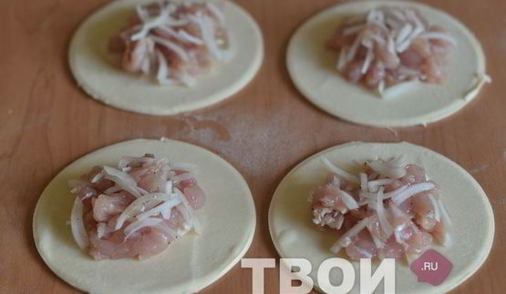 самса с курицей