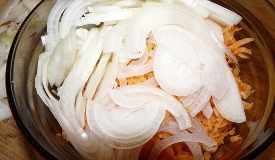 слоеная самса с тыквой