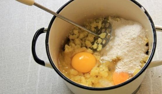 сосиски из картофеля