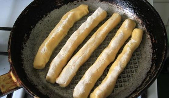 сосиски из картофеля