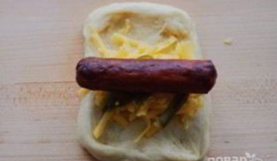 сосиски с сыром