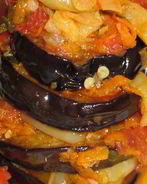 Соте из баклажанов в мультиварке