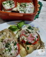 Союз рыбы с баклажанами