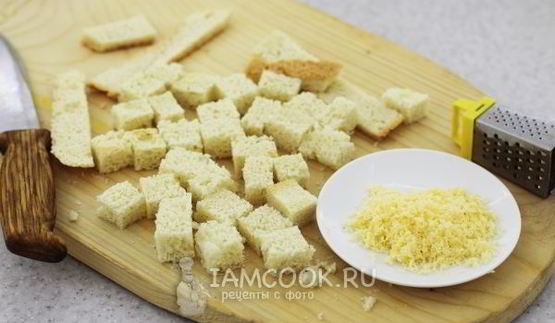 сухарики с сыром