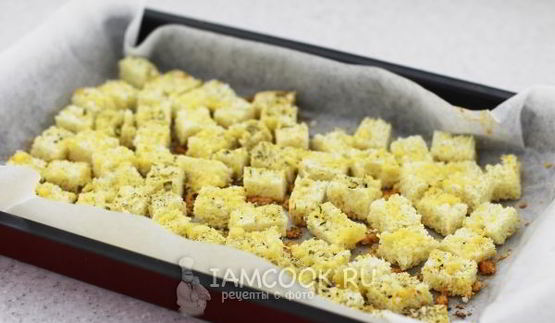 сухарики с сыром