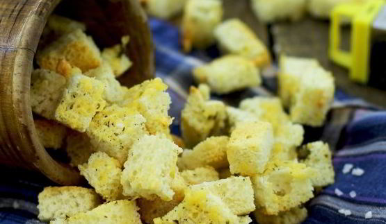 сухарики с сыром