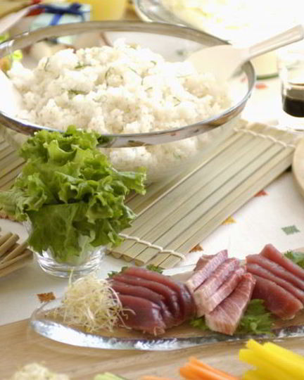 Рецепт суш-торта