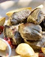 Свинина, маринованная в вине