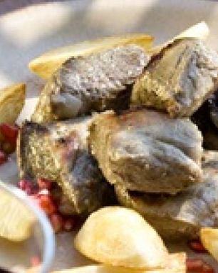 Свинина, маринованная в вине