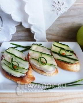Английские сэндвичи с огурцом