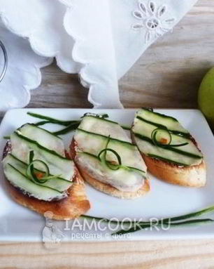 Английские сэндвичи с огурцом