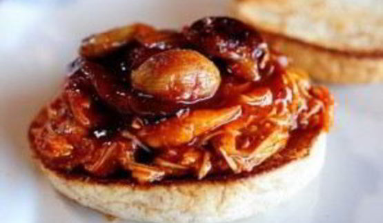 куриный сэндвич барбекю