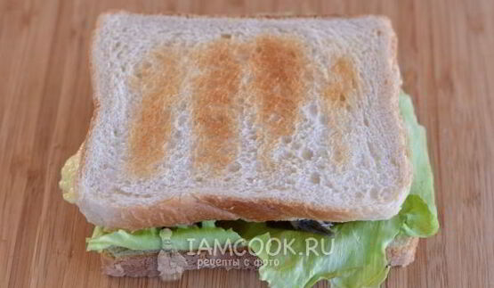 рыбный сэндвич