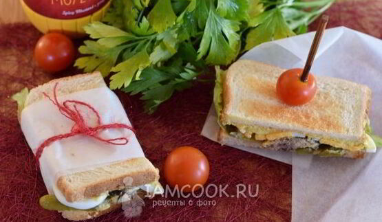 рыбный сэндвич