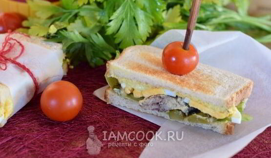 рыбный сэндвич