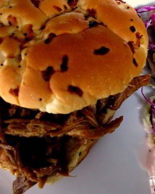 Сэндвич барбекю со свининой