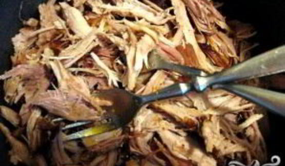 сэндвич барбекю со свининой