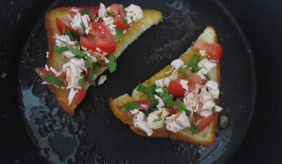 сэндвич с курицей