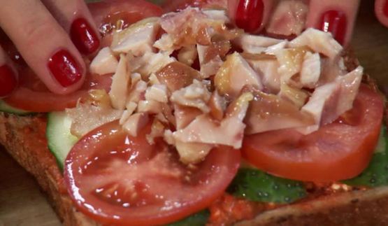 сэндвич с цыпленком